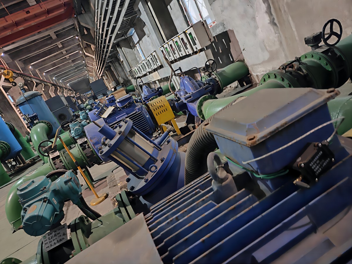 廣西某煉鋼廠水泵電機(jī)無(wú)線(xiàn)測(cè)溫